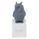 Статуетка "Owl" 30 см, сіра (8924-013) E-8924013 фото 1