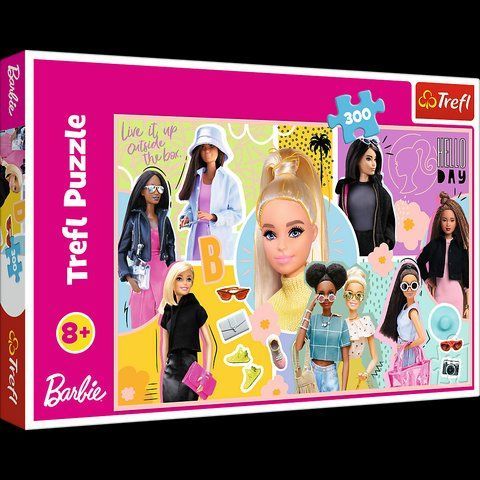 Пазл на 300 элементов "Ваша любимая Барби" (23025), Trefl T-23025 фото