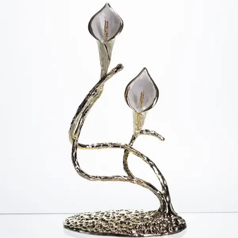 Декоративна фігурка Calla Lilies 14х8х25 см металева HP-7-19 L-HP-7-19 фото