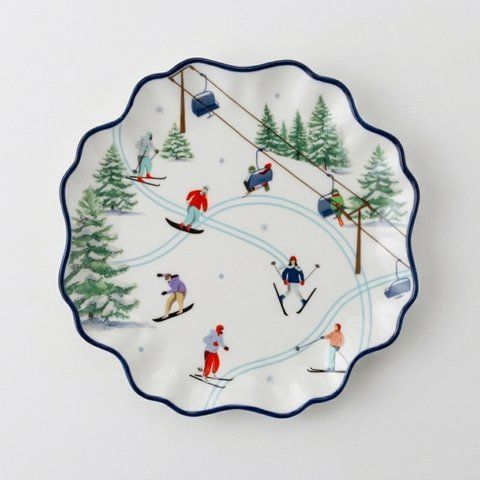 Тарелка "Ski", 21 см (6045-003) E-6045003 фото