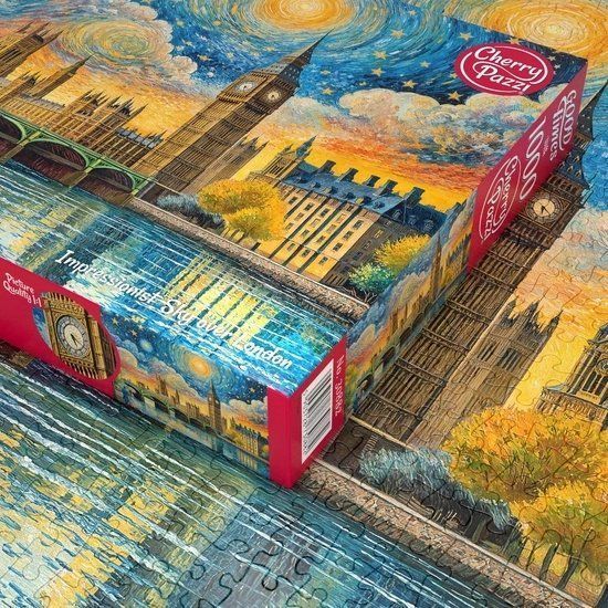 Пазл из 1000 деталей, &laquo;Импрессионистское небо над Лондоном&raquo;, (30882) Cherrypazzi CH-30882 фото