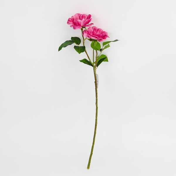 Роза искусственная, розовая, 55 см (2028-011/dk.pink) E-2028011/dk.pink фото