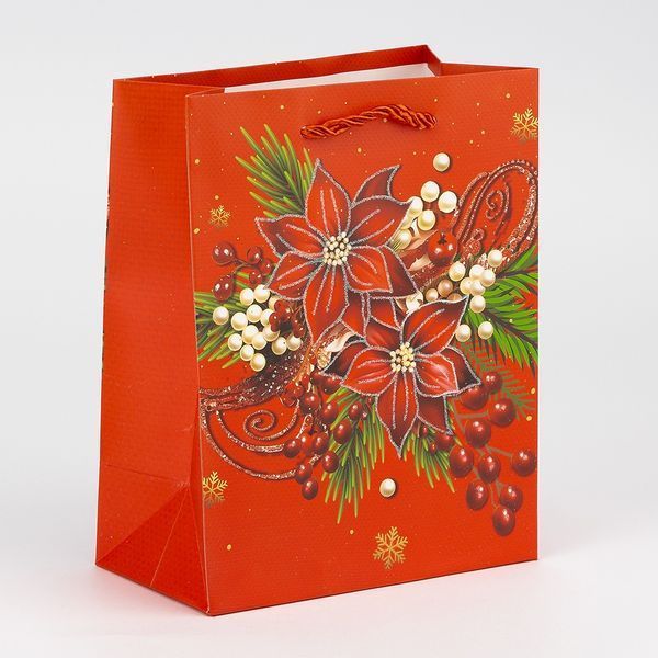 Подарочный пакет "Красота Нового года", 18*23 см * Рандомный выбор дизайна (9263-004) E-9263004 фото