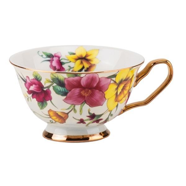 Порцелянова кружка з блюдцем &ldquo;Vintage Bloom&rdquo;, 200 мл (9217-002) E-9217002 фото