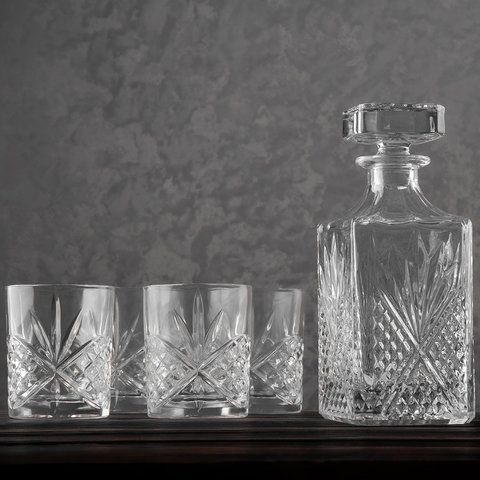 Набір склянок з графіном "Crystal Chill" (6 шт) (9196-004) E-9196004 фото