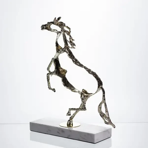 Декоративна фігурка Horse 28х8.5х34 см металева HP-7-8 L-HP-7-8 фото