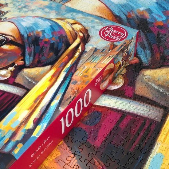 Пазл из 1000 деталей, &laquo;Девушка с жемчужиной&raquo;, (30844) Cherrypazzi CH-30844 фото