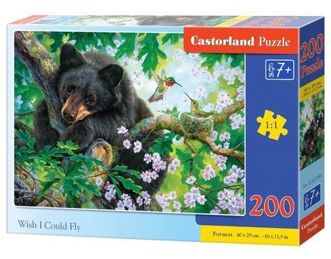 Пазл на 200 элементов "Жаль, что я не могу летать" (B-222186), Castorland B-222186 фото