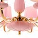 Люстра подвесная светло-розовая на 6 ламп (BL002/6pink) (BL002/6pink) E-BL002/6pink фото 3