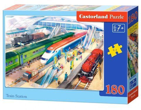 Пазл на 180 элементов "Железнодорожная станция" (B-18475), Castorland B-018475 фото