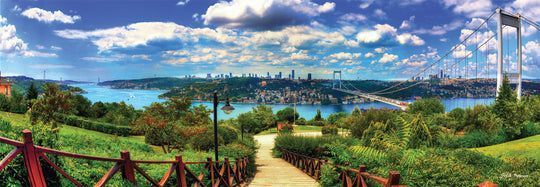 Пазл на 1000 елементів "Босфор з Отагтепе (Панорамний)" (1028), Anatolian A-1028 фото Пазл на 1000 елементів "Босфор з Отагтепе (Панорамний)" (1028), Anatolian A-1028 фото