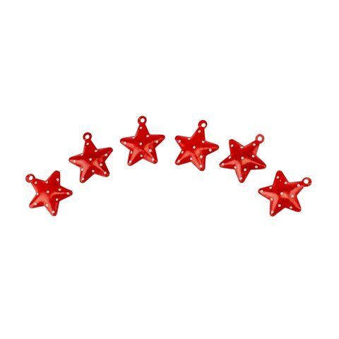 Комплект ялинкових прикрас "Зірочки", 6 шт. (013NY) E-013NY фото