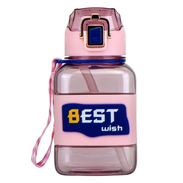 Пляшка для спорту "Best wish", 850 мл * Рандомний вибір дизайну (9110-006) E-9110006 фото