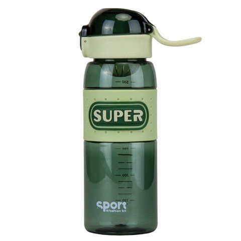 Бутылка для спорта "Super", 600 мл * Рандомный выбор дизайна (9110-001) E-9110001 фото