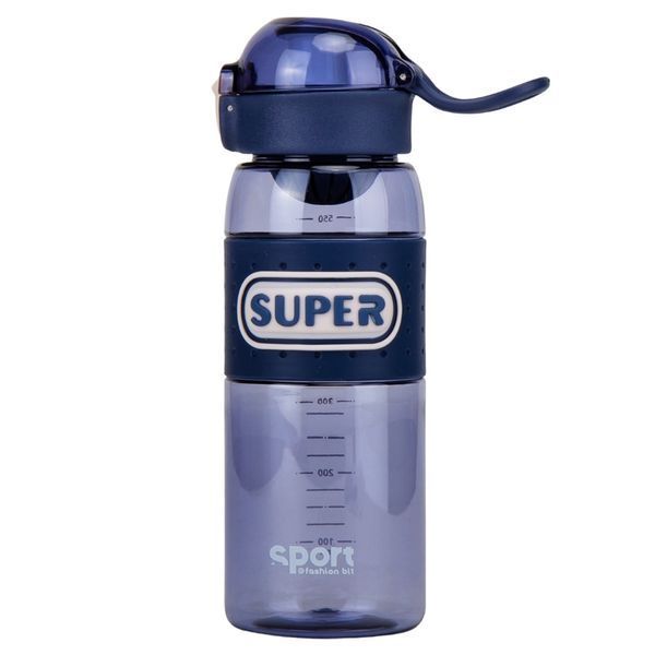 Пляшка для спорту "Super", 600 мл * Рандомний вибір дизайну (9110-001) E-9110001 фото