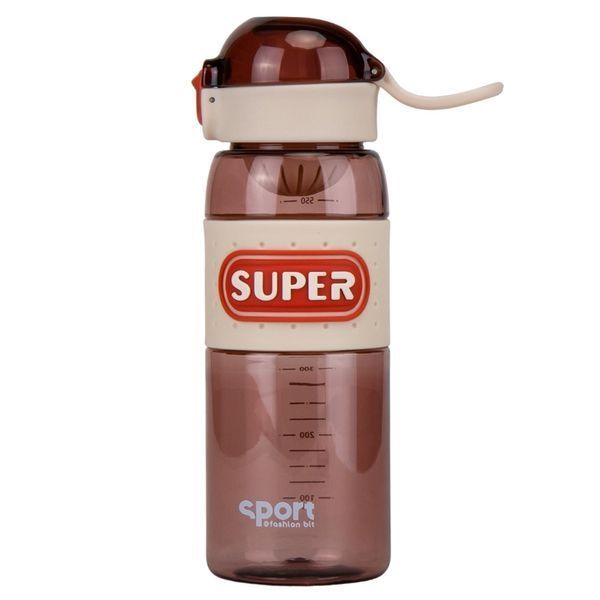 Пляшка для спорту "Super", 600 мл * Рандомний вибір дизайну (9110-001) E-9110001 фото