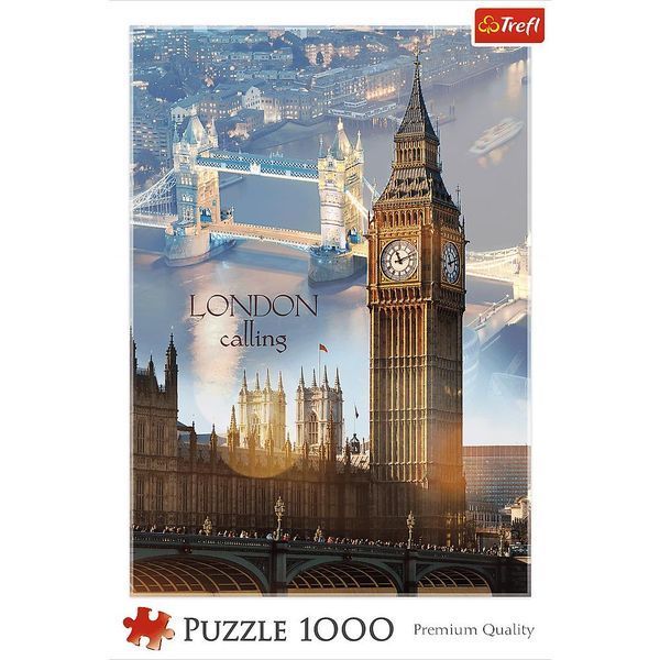 Пазл на 1000 элементов "Лондон на рассвете" (10395), Trefl T-10395 фото