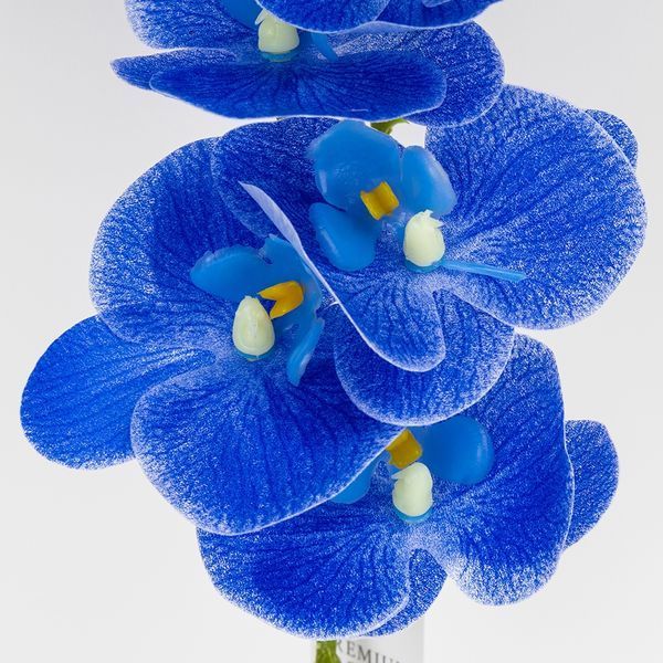 Штучна орхідея, синя, 57 см (2026-022/blue) E-2026022/blue фото
