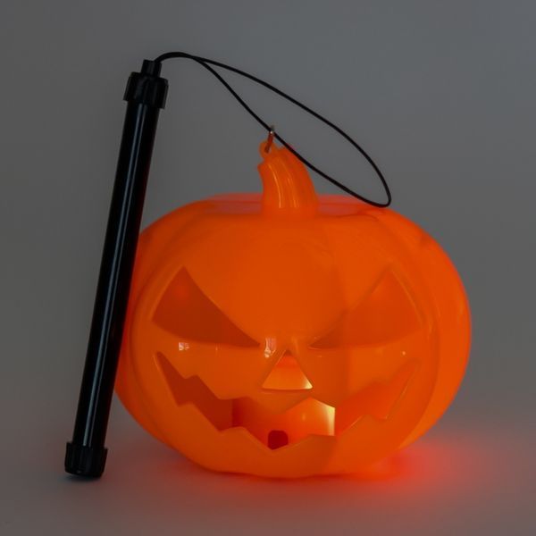Светодиодный фонарик (LED), "Злая тыква" (9242-027) E-9242027 фото