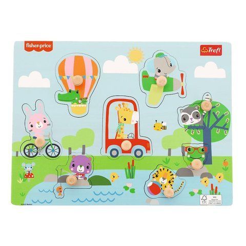 Пазл на планшеті Fisher Price (61628), Trefl T-61628 фото