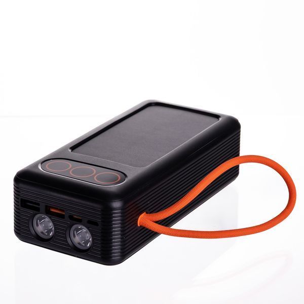 Повербанк із швидкою зарядкою з 3 шнурами 30000 mAh портативний зарядний пристрій powerbank зарядка для телефону HP-N56 L-HP-N56 фото
