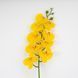 Искусственная орхидея, желтая, 95 см (2026-021/yellow) E-2026021/yellow фото 2