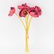 Букет маків, 7 бутонів, рожево-фіолетовий, 35 см ВРЯТОВАНА ПОЗИЦІЯ (9259-083) E-9259083 фото 4