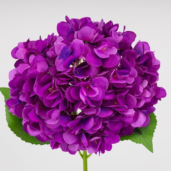 Искусственная гортензия, фиолетовая, 67 см (2026-009/violet) E-2026009/violet фото