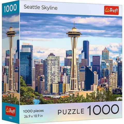 Пазл на 1000 элементов "Коллекция США: Горизонты Сиэтла" (USA_10878), Trefl T-USA_10878 фото