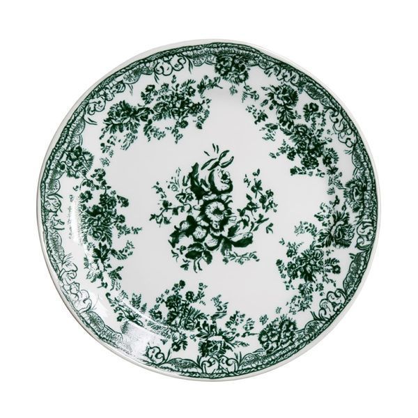 Столовый набор посуды 32 предмета на 6 персон Vintage Elegant фарфоровый Зеленый YY78-7A L-YY78-7A фото