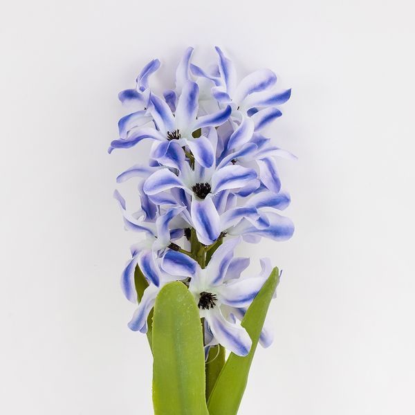 Гиацинт искусственный с луковицей, синий, 35 см (2028-029/blue) E-2028029/blue фото