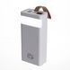 Повербанк 30000 mAh із швидкою зарядкою та ліхтариком 22.5Вт powerbank зарядка для телефону гаджетів Білий HP-N50 L-HP-N50 фото 2