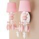 Бра на 2 лампы розового цвета (BL001/2pink) (BL001/2pink) E-BL001/2pink фото 1