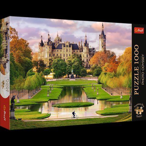 Пазл на 1000 элементов "Фотоодиссея: Шверинский замок, Германия" (10814), Trefl T-10814 фото