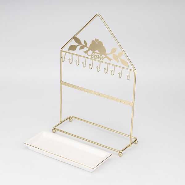 Настольная подставка для украшений "Домик с птичками", 36,5 см (2027-005) E-2027005 фото