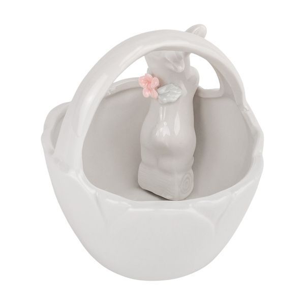 Кошик "Весняний настрій", білий, 11,5 см (5009-021) E-5009021 фото