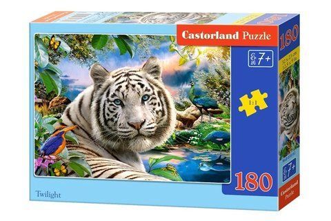 Пазл на 180 элементов "Белый тигр" (B-018192), Castorland B-018192 фото