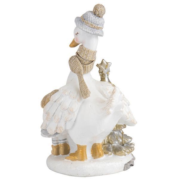 Статуэтка "Новогодний гусь", 16 см (6014-046) E-6014046 фото