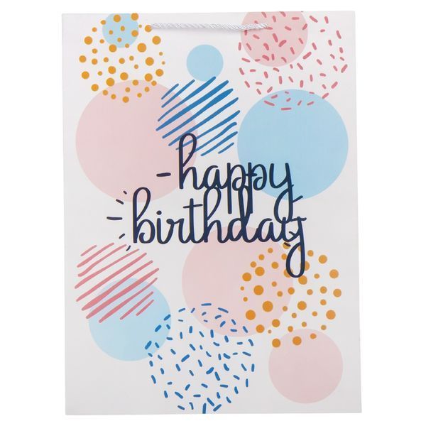 Подарочный пакет "Birthday", 31*42 см * Рандомный выбор дизайна (9100-006) E-9100006 фото