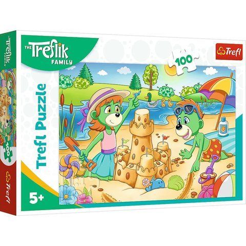 Пазл на 100 элементов "День Трефлика" (16470), Trefl T-16470 фото