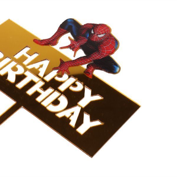 Топер в торт "Happy Birthday" *рандомний вибір дизайну (8820-005) E-8820005 фото
