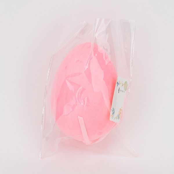 Крашанка флоковая подвесная, розовая, 14 см (5103-004/pink) E-5103004/pink фото
