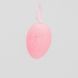 Набір з 6 підвісних флокових крашанок, рожевий, 6 см (5103-001/pink) E-5103001/pink фото 4