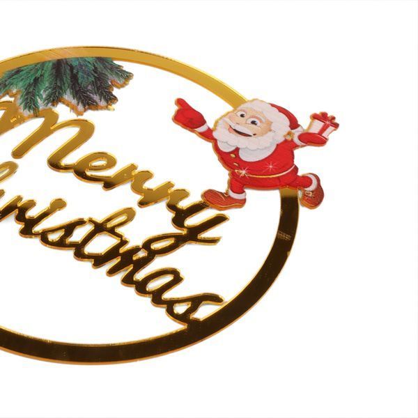 Топер в торт "Merry Christmas" *рандомний вибір дизайну (8820-002) E-8820002 фото