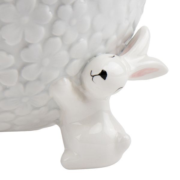 Ємність для зберігання "Весняна ніжність", сіра, 15,5 см (5005-012) E-5005012 фото