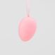Набір з 5 підвісних флокових крашанок, рожевий, 7 см (5103-002/pink) E-5103002/pink фото 4