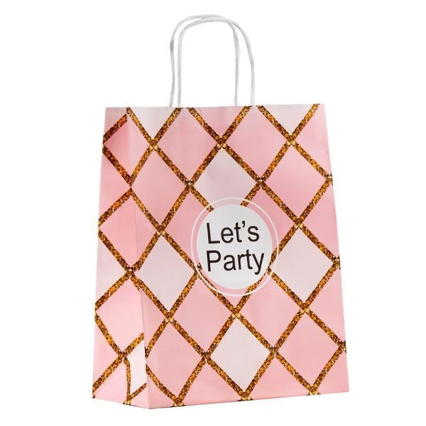 Подарочный пакет "Birthday party", 21*26,5 см * Рандомный выбор дизайна (9211-005) E-9211005 фото