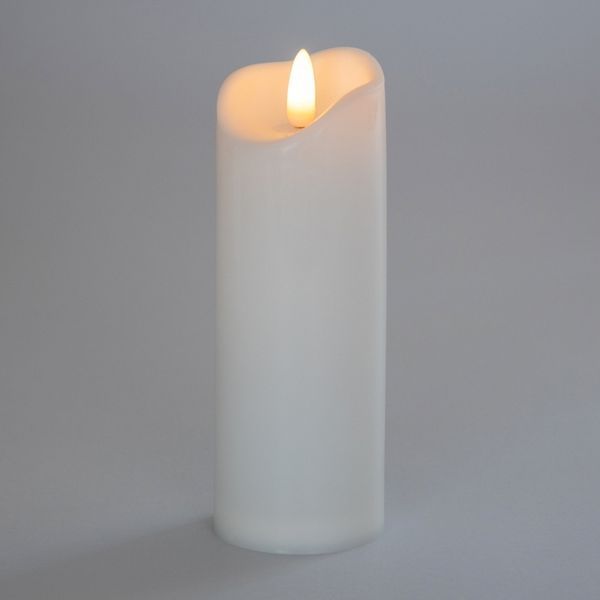 Набор из 3 светодиодных свечей (LED), белый, 15 см * 12,5 см * 10 см (6032-016) E-6032016 фото
