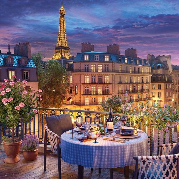 Пазл з 2000 деталей, &laquo;Париж для двох&raquo;, (50163) Cherrypazzi CH-50163 фото