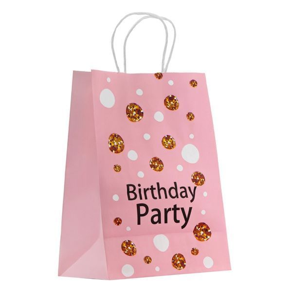 Подарочный пакет "Birthday party", 21*26,5 см * Рандомный выбор дизайна (9211-005) E-9211005 фото